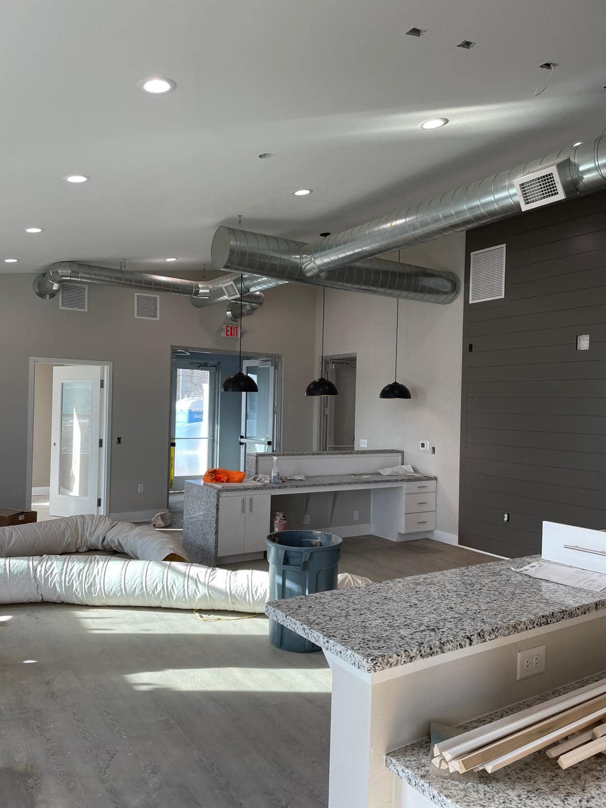 interior luxury home fresh painting job